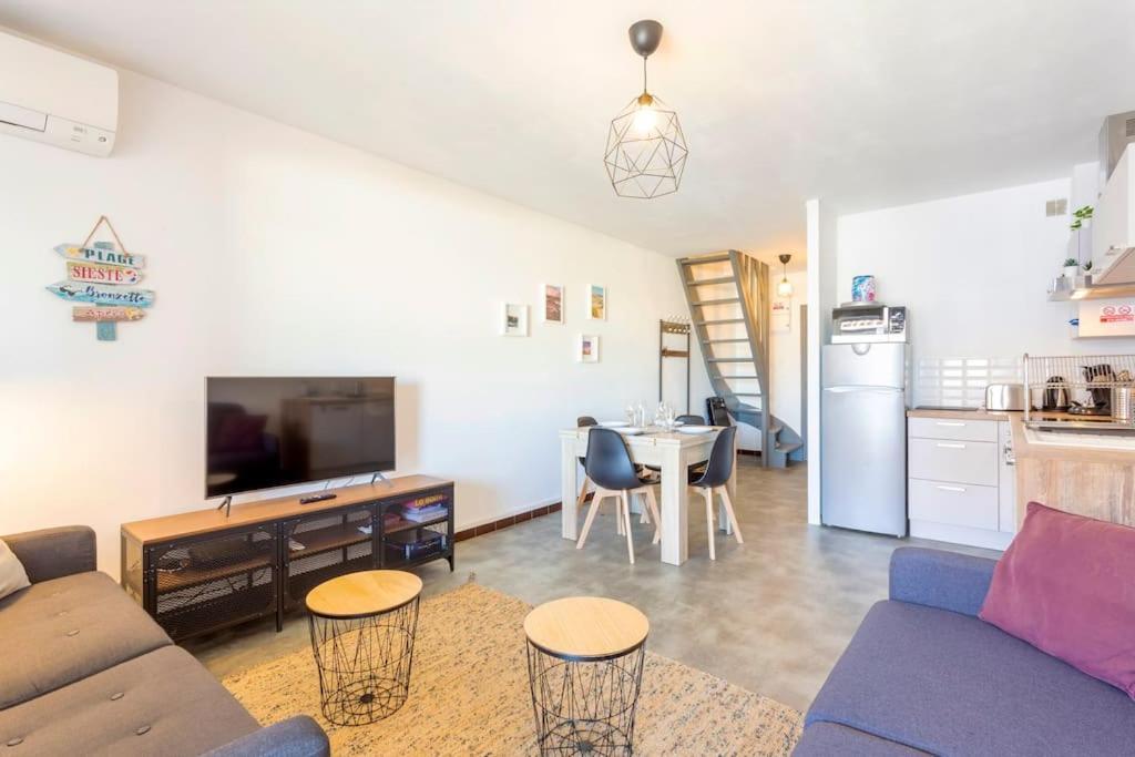 Chez Audrey - Agreable Appartement Duplex Climatise Et Convivial Ле-Гро-дю-Руа Екстер'єр фото